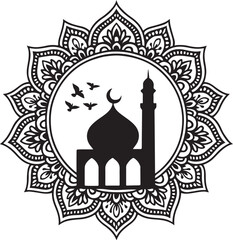 mosque vector