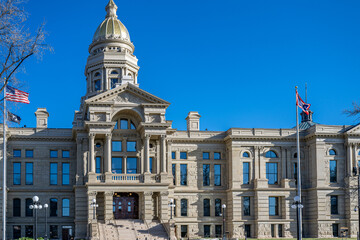 Obraz premium downtown Denver, Colorado Capitol