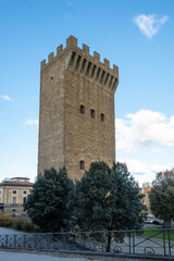 The Old Town of city of Florence, Italy