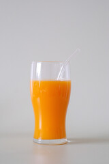 Refreshing Orange Juice served in a Clear Glass, perfect for any occasion or meal time
