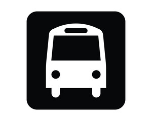 Public Services Bus Symbol High Visibility Transportation Service Indicator