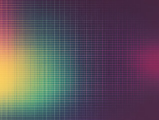 Abstract Grid Background  Colorful Gradient Mesh Texture Design
