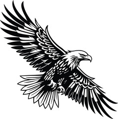 eagle head vector illustration