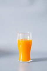 Refreshing Orange Juice served in a Clear Glass, perfect for any occasion or meal time