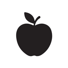 apple silhouette icon 