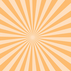 Red and yellow swirl sunburst abstract retro background design