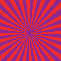 Fototapeta premium red and blue sunburst background