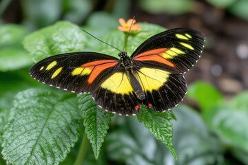 Fototapeta premium Vibrant Postman Butterfly 