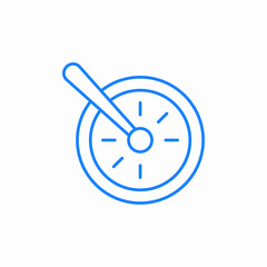 ab wheel outline icon sign vector