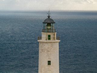 Faro de la Mola en la Isla de Formentera, Islas Baleares
