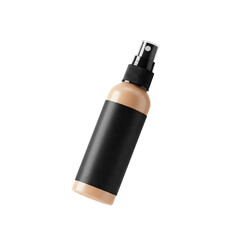Fototapeta premium matte setting spray bottle with black label