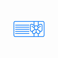 gifts gift certificates discounts promotions or special offers icon sign vector