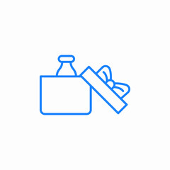 open gift box icon sign vector