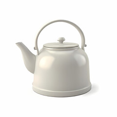 teapot isolated on white