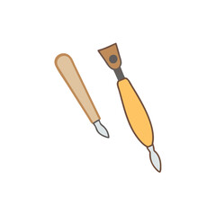 scissors isolated on white background