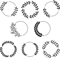 set of frames with branch