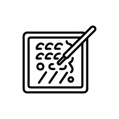 vector illustration of a clock icon