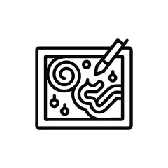 vector illustration of a musical instrument icon