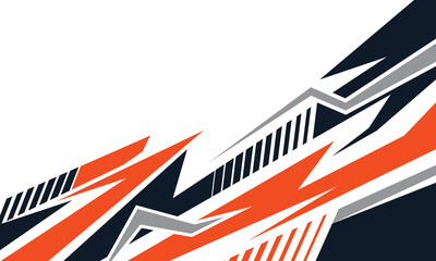 Abstract modern geometric lines background for car wrap sticker