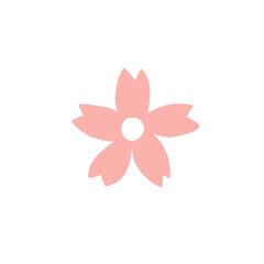 cherry blossom vector icon