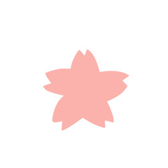 cherry blossom vector icon