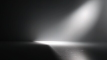 Soft Gradient Transition from White to Black in Smooth Abstract Design