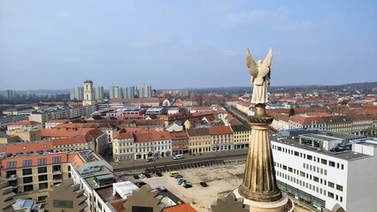 panorama of budapest hungary