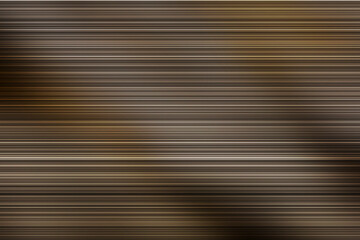 Fototapeta premium Abstrakcyjne tło z poziomymi liniami w odcieniach brązu i złota, tworzące efekt metalicznego rozmycia