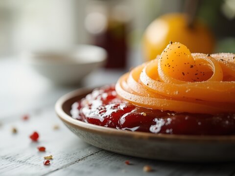 Delicious Cilek Receli Jam, Sweet Turkish Delight