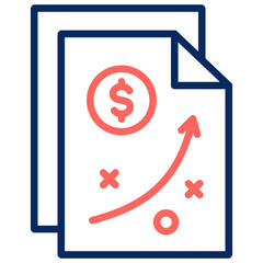 Economic Plan Icon