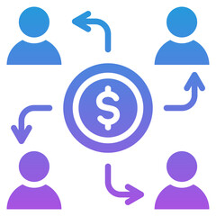 Income Distribution Icon