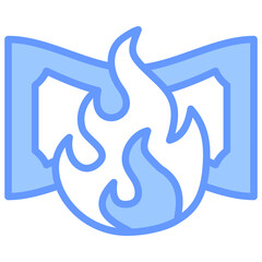 Obraz premium Money Burn Icon
