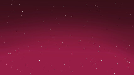 Crimson Night Sky Background with Sparkling Stars Perfect for Design Projects