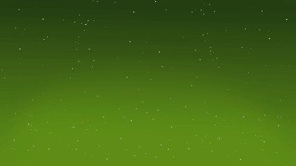 Green Gradient Background with Sparkling Dust for Design Projects