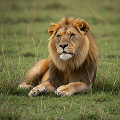 Obraz premium Afrikan lion 