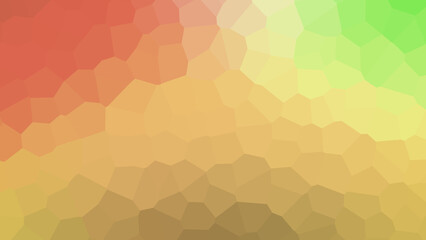 Abstract Colorful Geometric Pattern Background with Red Green Yellow and Orange Hues