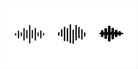 sound wave effect hand drawn illustration on white background. wave pattern.