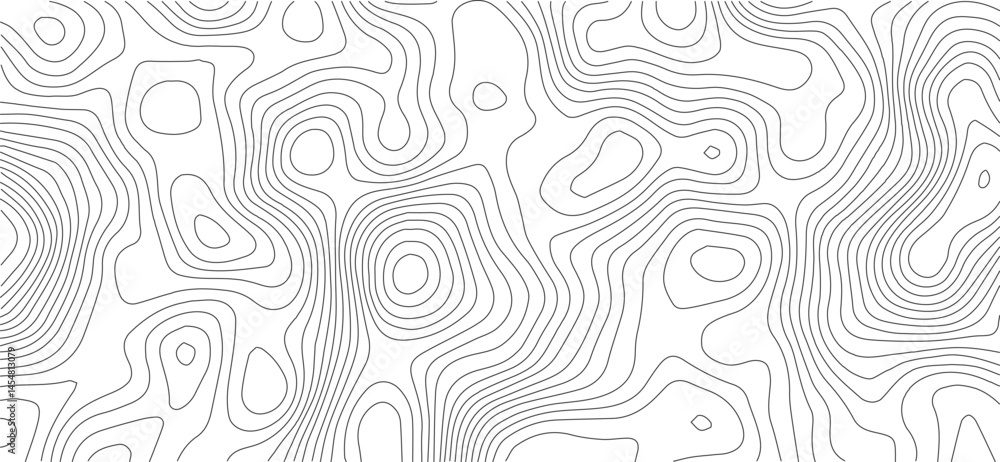 Poster abstract diagram discovery topographic map banner texture background. seamless cartography ware fram