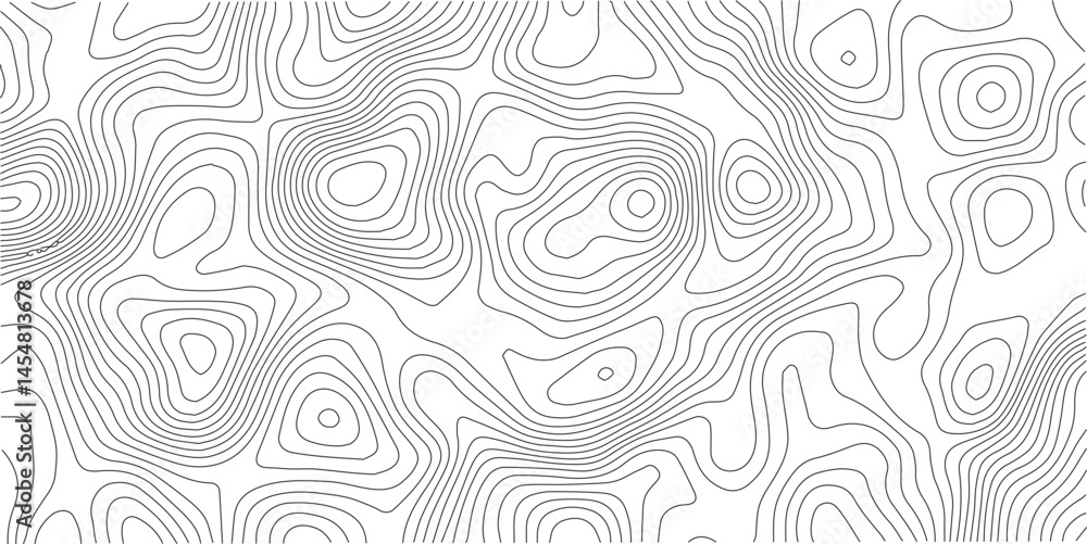 Aufkleber abstract diagram discovery topographic map banner texture background. seamless cartography ware fram