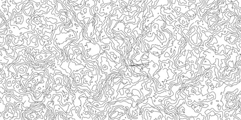 abstract diagram discovery topographic map banner texture background. seamless cartography ware frame area contour topo grid map.	