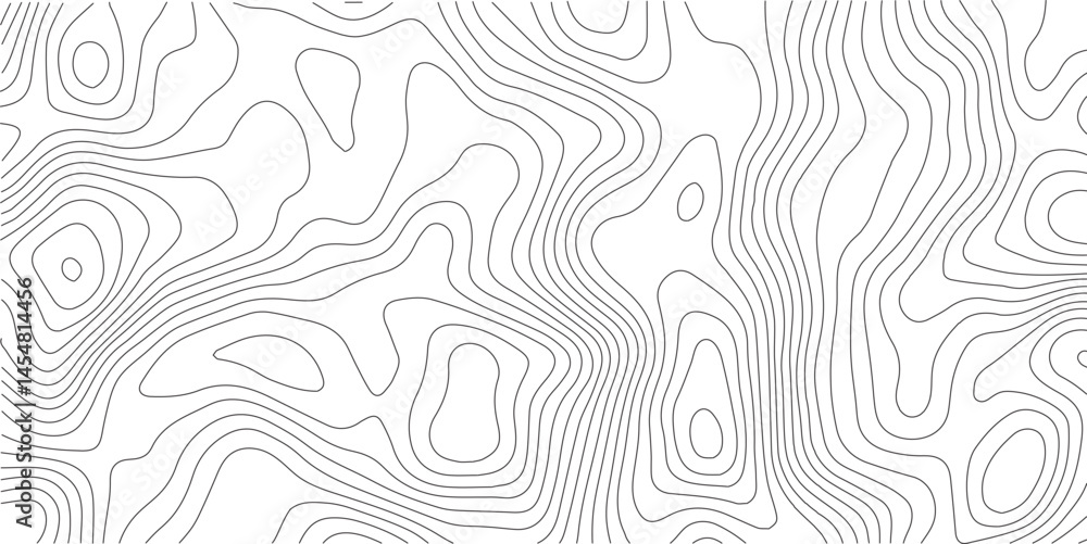 Leinwandbilder abstract topographic contours map background .topographic background and texture, monochrome image. 