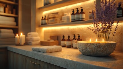 Calm spa retreat