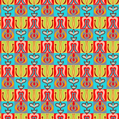 geometric wall pattern and wall paper pattern