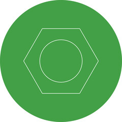 Shape icon single vector illustration