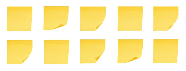 yellow sticky notes