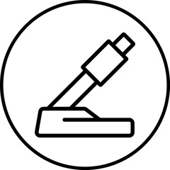 Handbreak icon single vector illustration