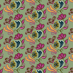 seamless floral pattern