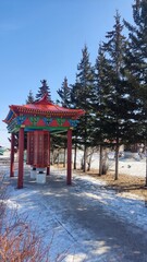 pavilion in the park