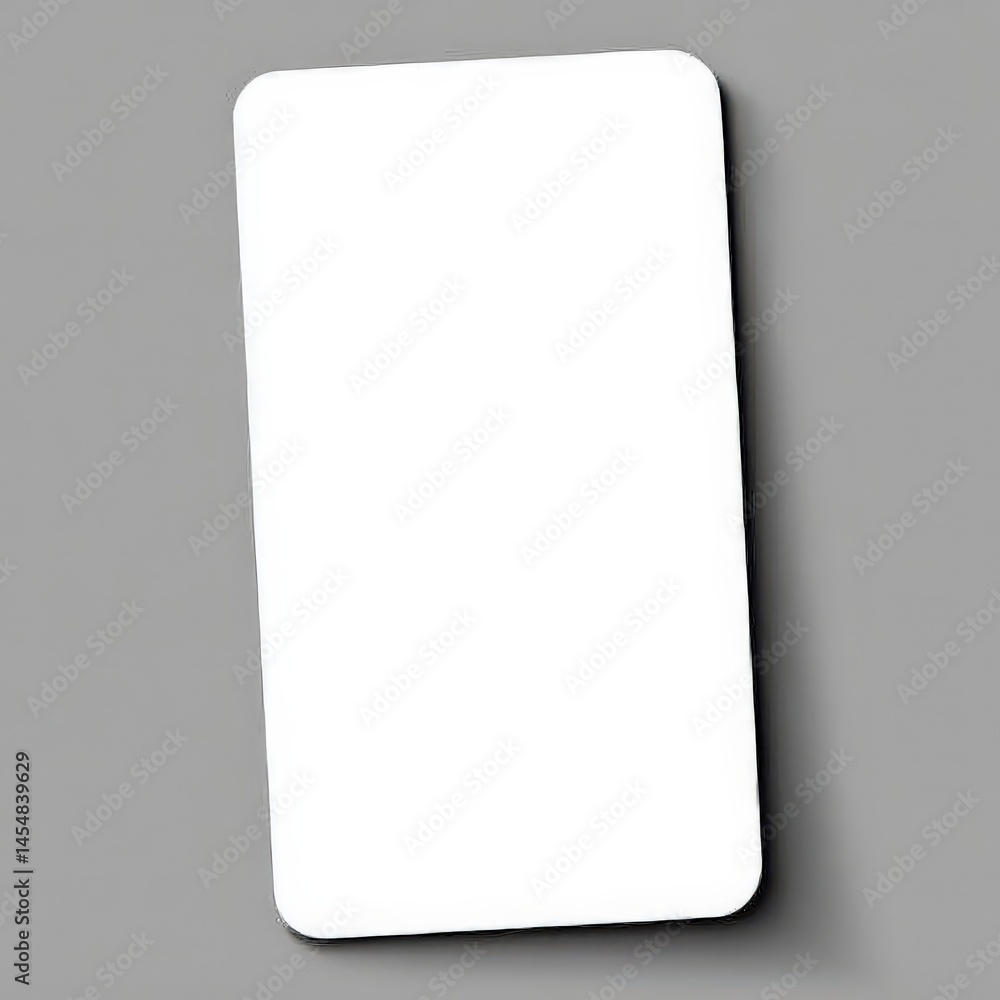 Poster blank smartphone screen mockup app design ui ux mobile template