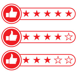 customer experience icon on white background. flat style. eps 10 